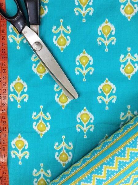 Hand Printed Cotton Fabric Combo FCCSA0027