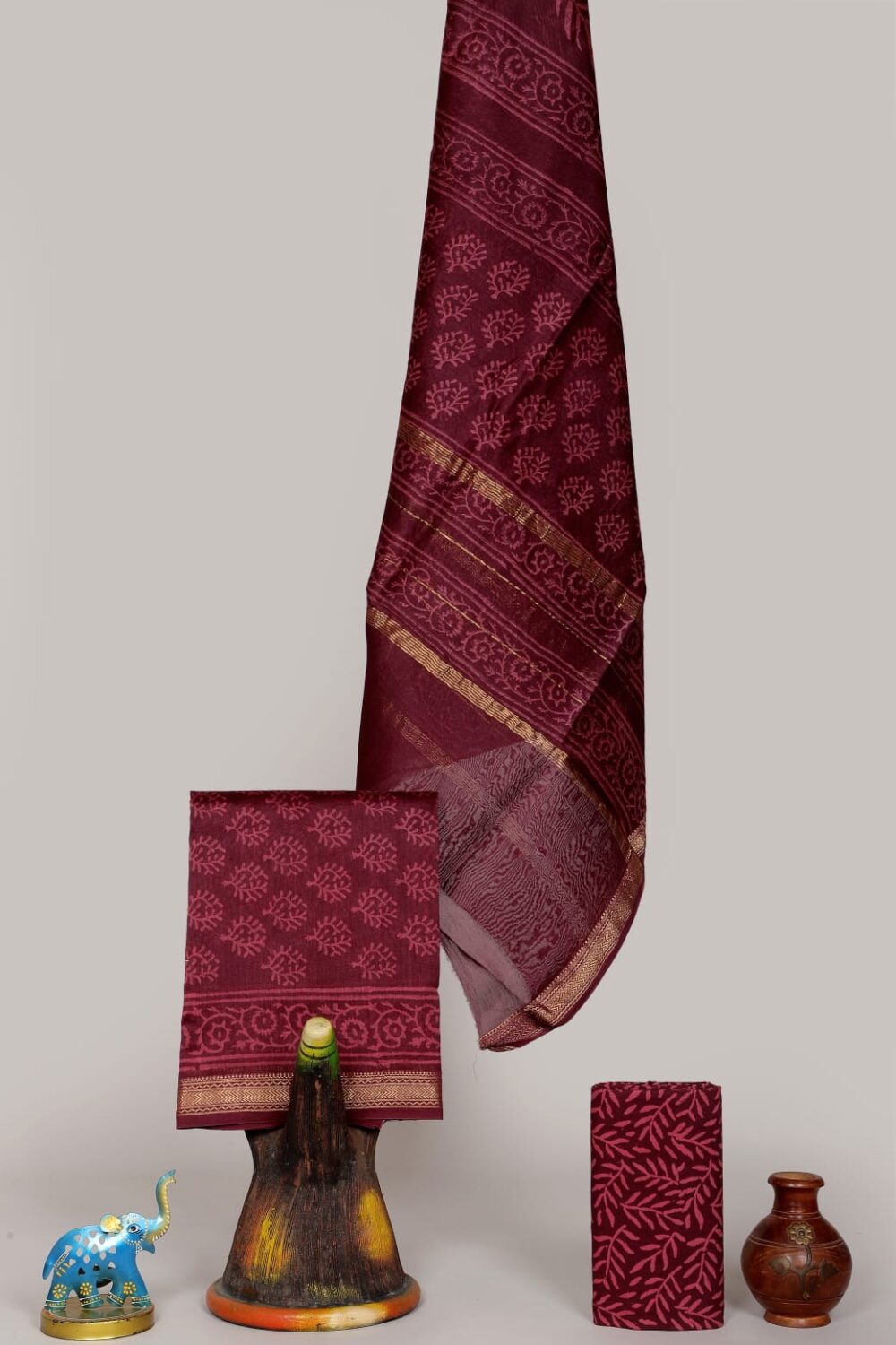 Maheshwari Silk Suit Set SMHA00021